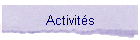Activités